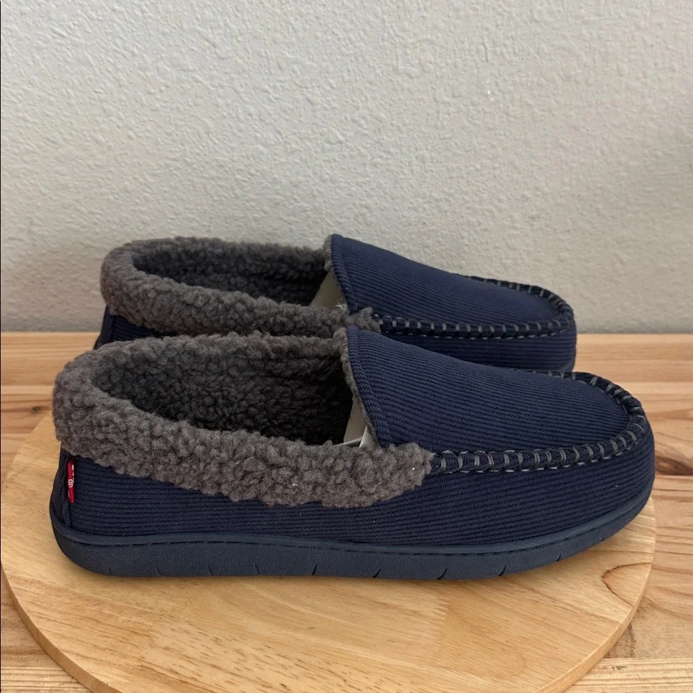 Levi's® Mens Moccasin Slippers large 9.5/10.5